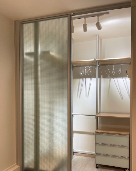Walk-In Wardrobe for Small Space